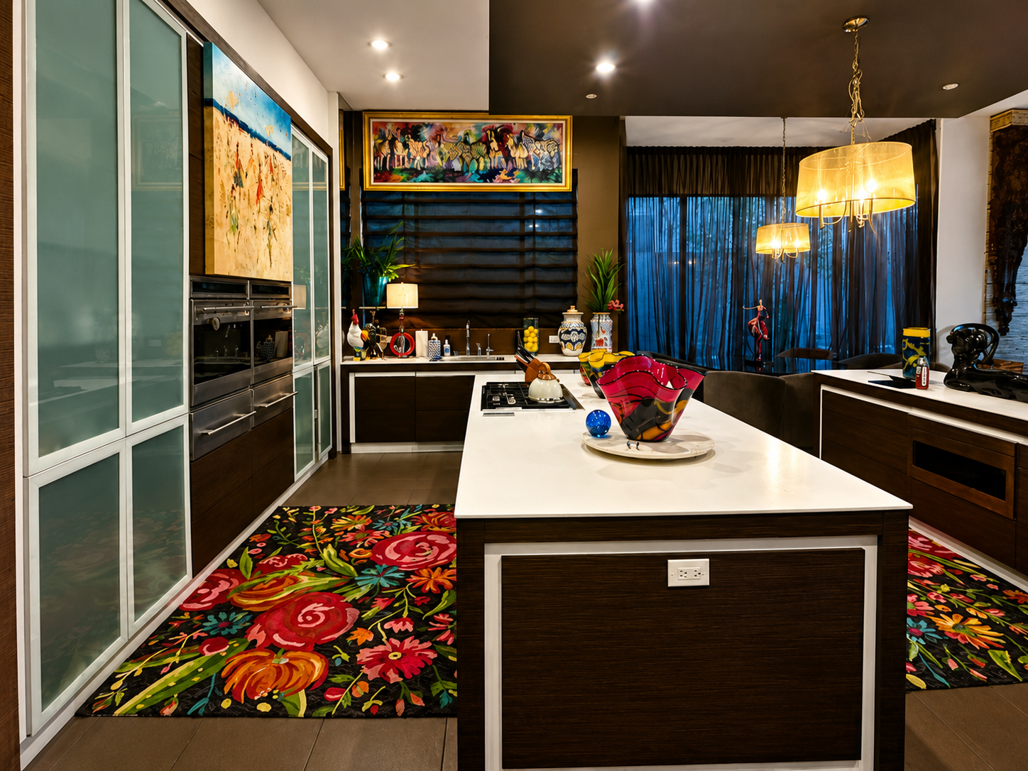 Color at Home in Bo Sharp's personal home