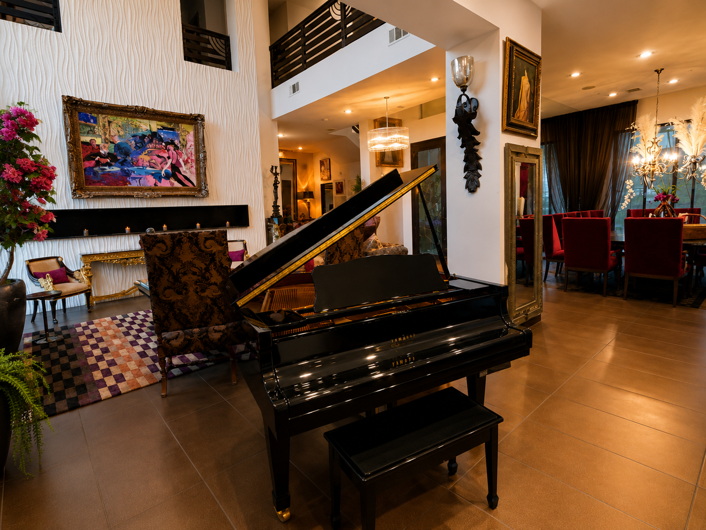 A Grand Note in Bo Sharp's personal home