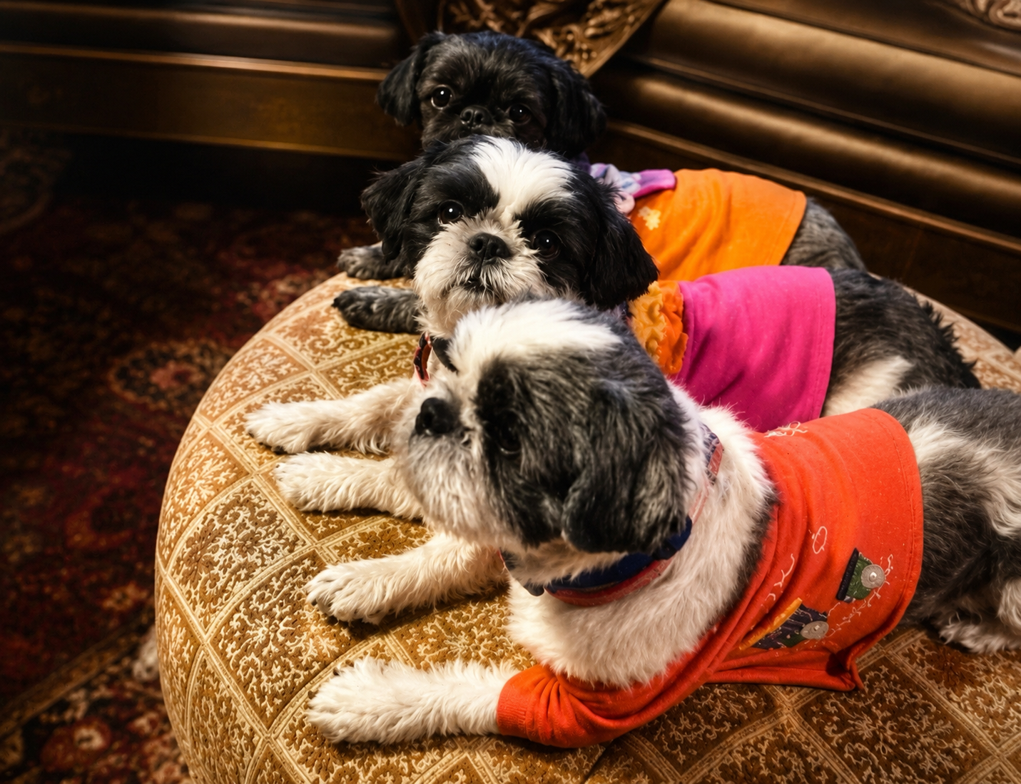 Her Pups in Bo Sharp's personal home